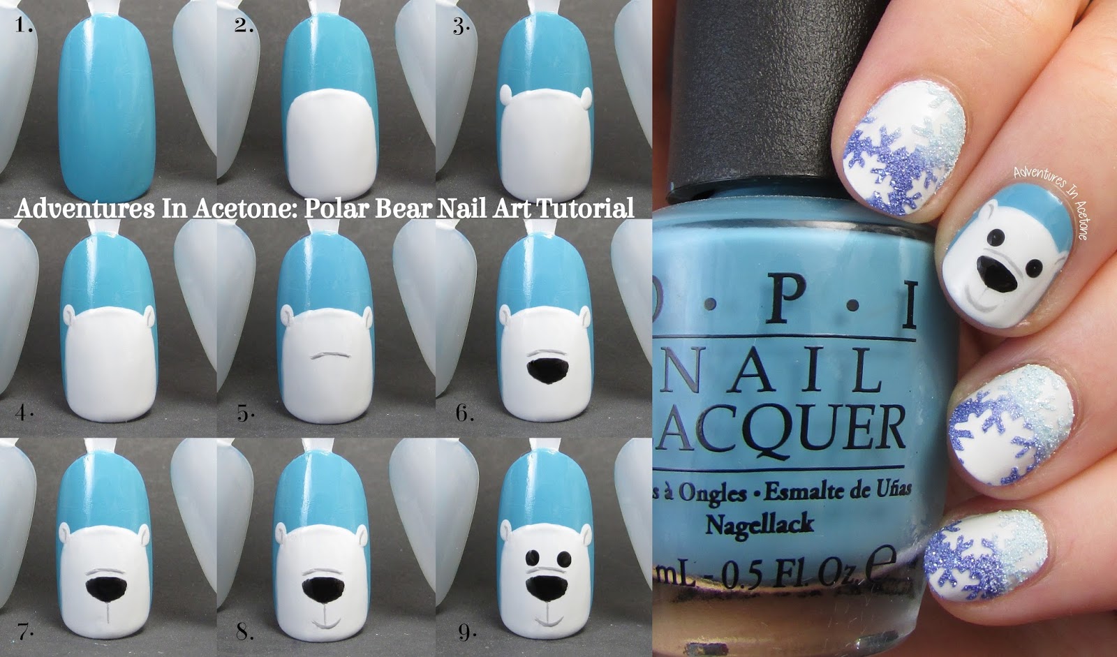 Easy nail art designs with dotting tools