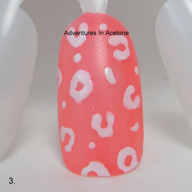 Cheetah Print Pond Mani Tutorial Step 3