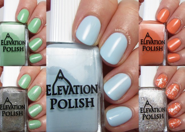 Elevation Polish Woke Up In China Collection Collage