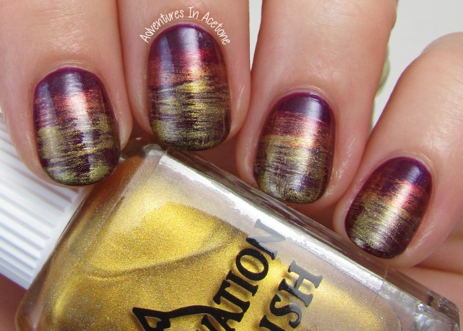 Elevation Polish Adventures of Marco Polo Collection Nail Art 2