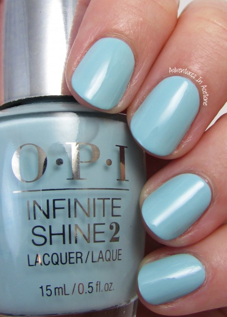 OPI Infinite Shine Eternally Turquoise 2