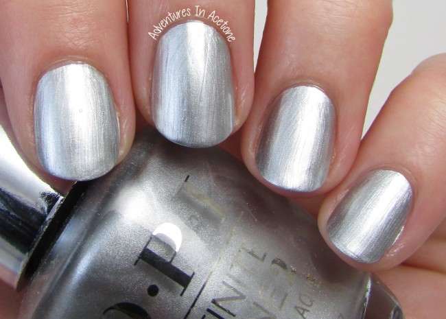 OPI Silver on Ice 2
