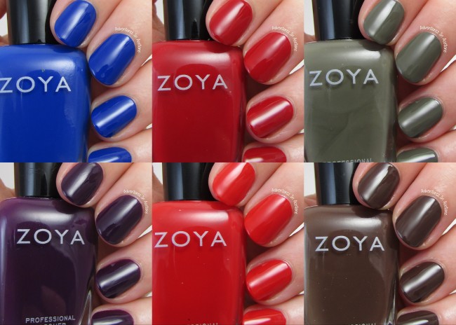 Zoya Focus Collection Collage