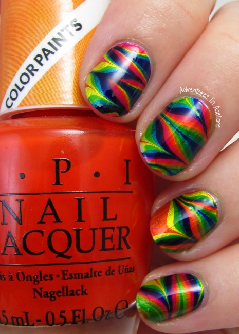 OPI Color Paints Water Marble 1