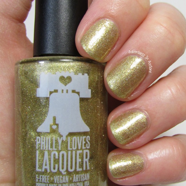 Philly Loves Lacquer Gold Lang Syne 1
