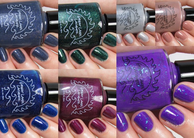 Great Lakes Lacquer Doctor's Orders Winter Collection collage
