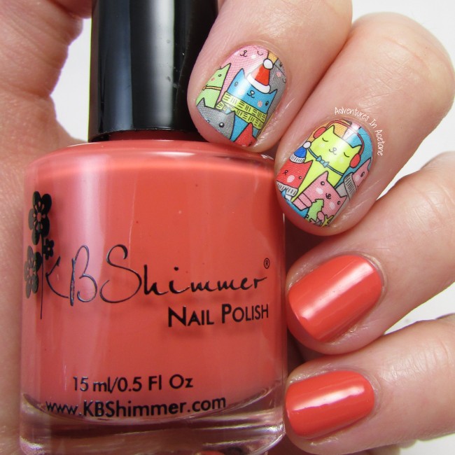 KBShimmer Cats, Kittens, and Snowmen Water Slide Decals 2