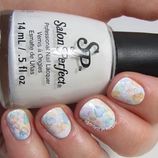 Watercolor Heart Nail Art 2-001