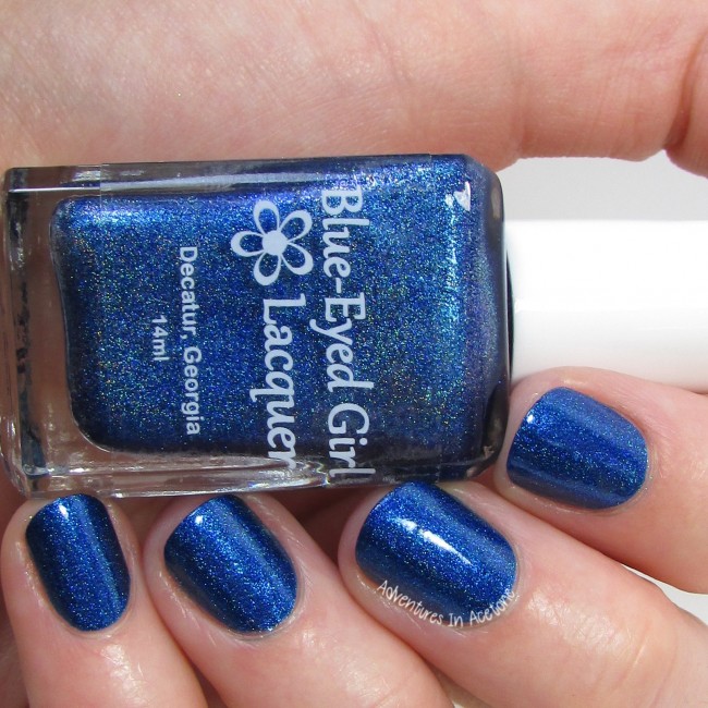 Blue-Eyed Girl Lacquer Hint of a Spark 2