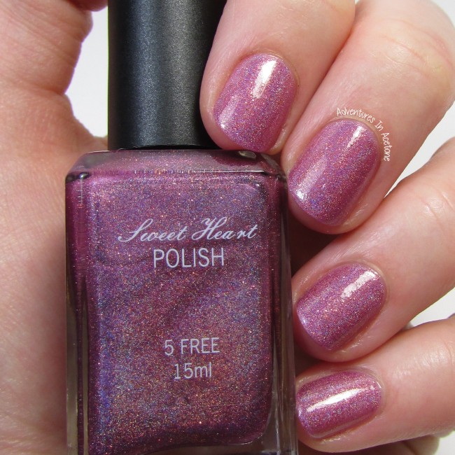 Sweet Heart Polish Love is in the Berry 1