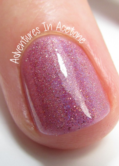 Sweet Heart Polish Love is in the Berry macro