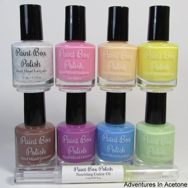 Paint Box Polish Ciao, Gelato Collection