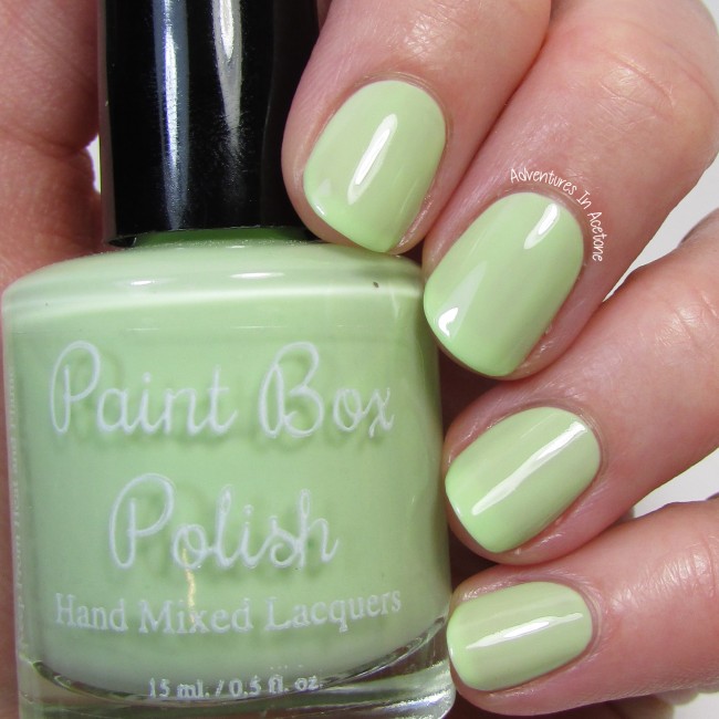 Paint Box Polish Pistacchio 1