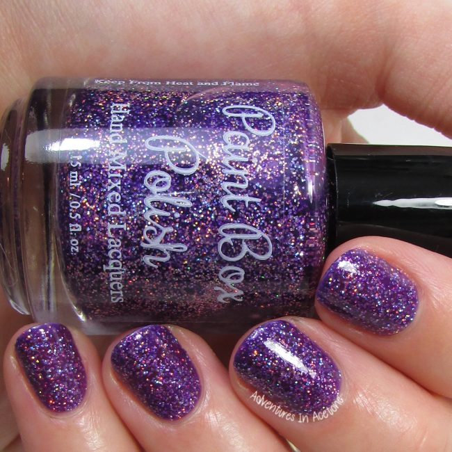 Paint Box Polish The Purple Wedding 1