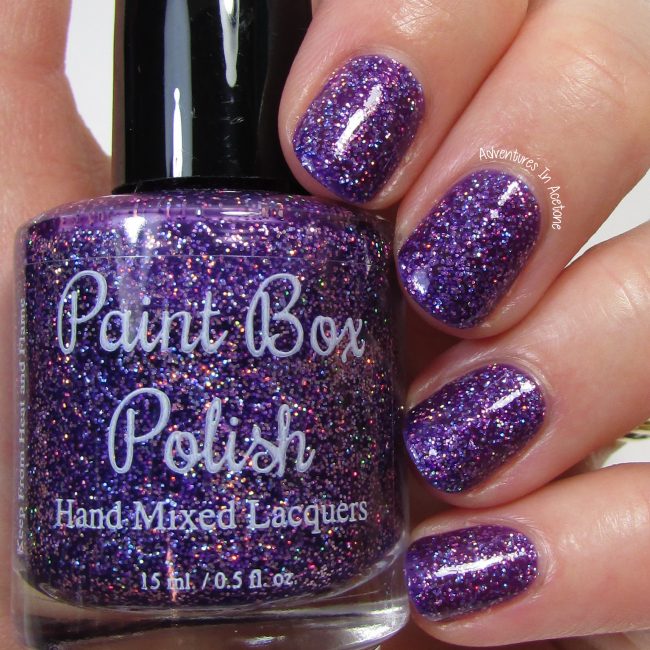 Paint Box Polish The Purple Wedding 2