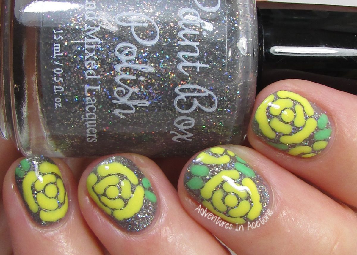 2. Easy Nail Art Ideas for Yellow Polish - wide 5