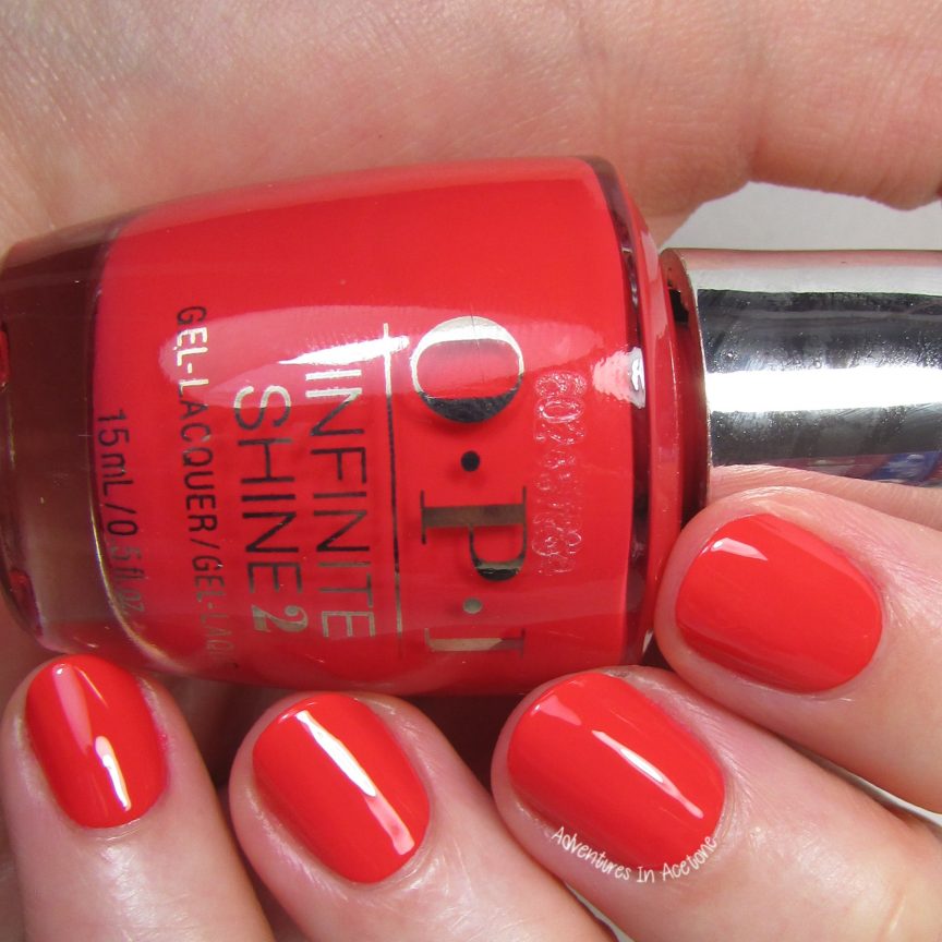 Swatch Saturday OPI Infinite Shine Iconic Collection Adventures In