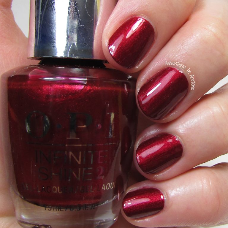 Swatch Saturday OPI Infinite Shine Iconic Collection Adventures In